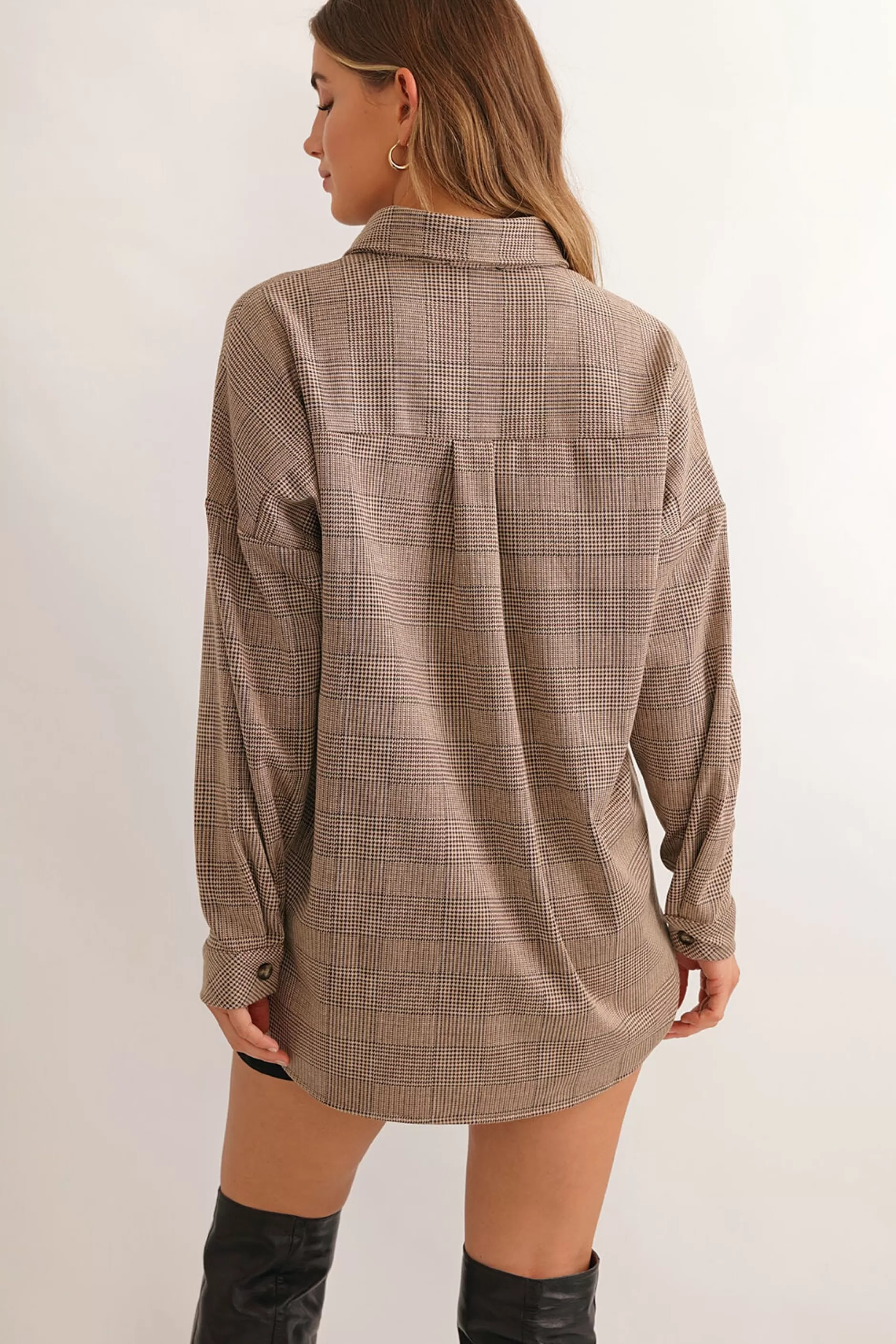 Retro Filter Oversized Shirt | Chiquelle Best Sale