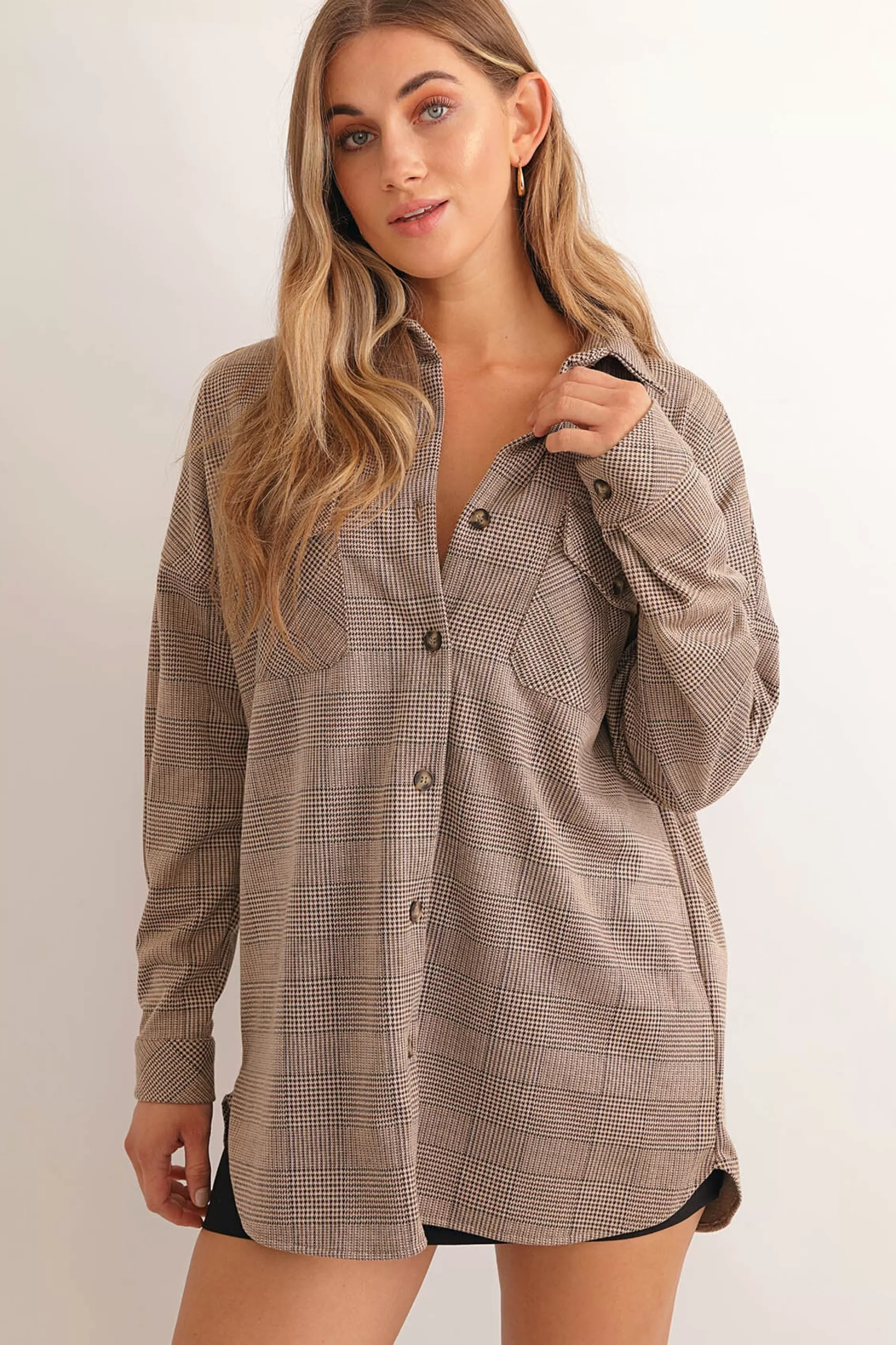 Retro Filter Oversized Shirt | Chiquelle Best Sale